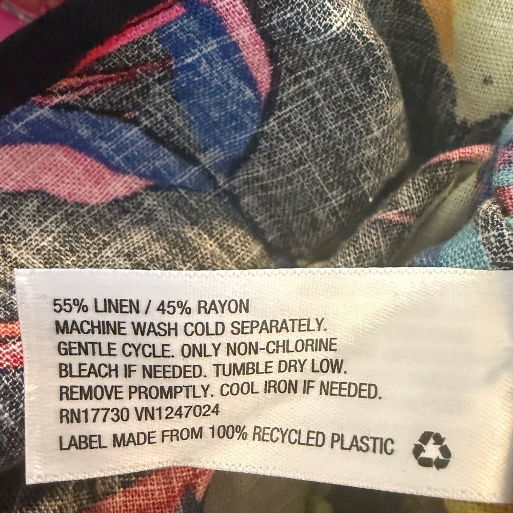 Tabitha Brown x Target NWT Lemon Print Bardot Top Women’s Size Medium - Picture 11 of 14